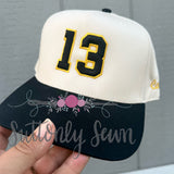 3D Number hat