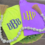 Neon Shadow Monogram