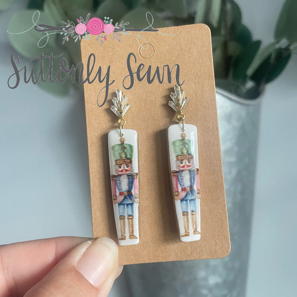 Nutcracker Pillar Earrings