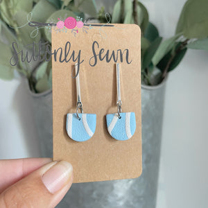 Light Blue Drop earring