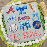 Kids Braves Bows