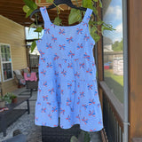 Patriotic Bow Monogram Dress