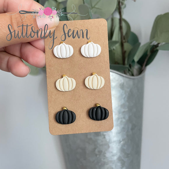 Neutral Pumpkin Stud Pack