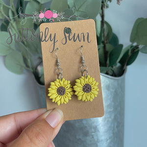 Sunflower Earrings