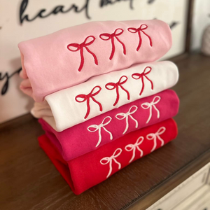 Bow Trio sweatshirt