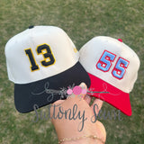 3D Number hat