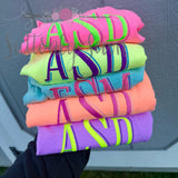 Neon Shadow Monogram