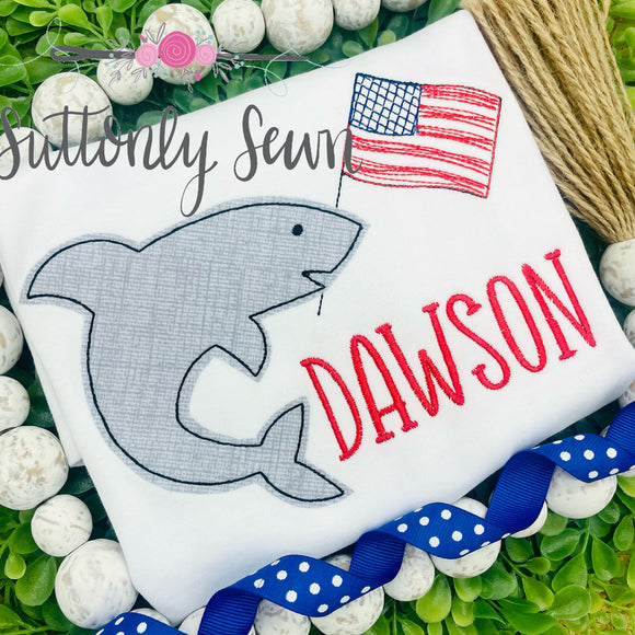 Patriotic Shark