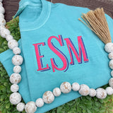 Neon Shadow Monogram