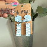 Touch Down Dangle Earrings