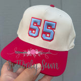 3D Number hat