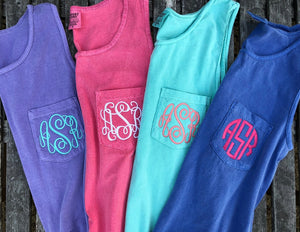 CC pocket monogram tank
