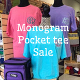 Monogram pocket tee