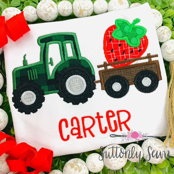 Strawberry Tractor