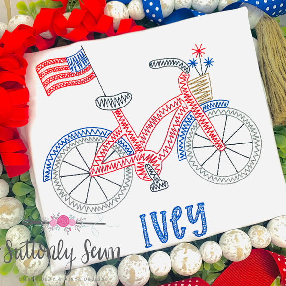 Scribble Patriotic Bike