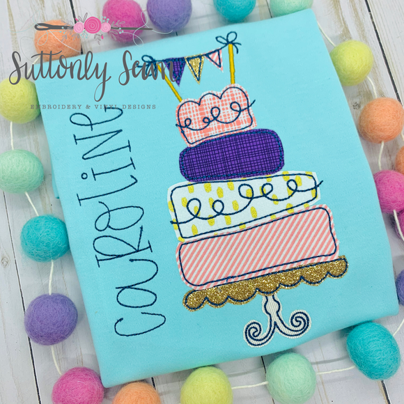 Whimsy Birthday Cake