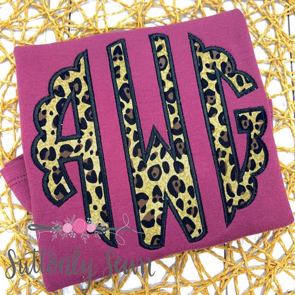 Leopard Monogram