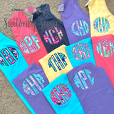 Monogrammed Tanks