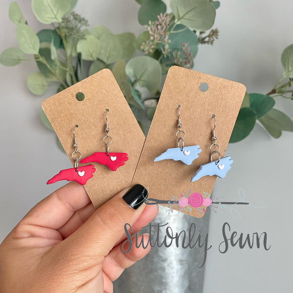 NC Clay Earrings