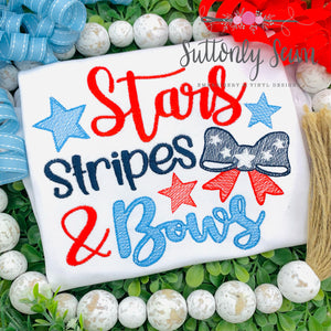 Star Stipes and Bows