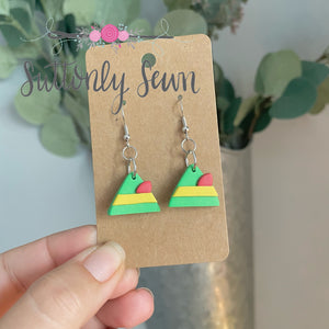 Elf Hat Dangle Earrings