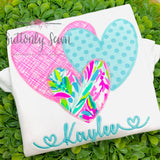 Triple Heart (with Lilly Pulitzer)