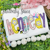 Spring Applique Name