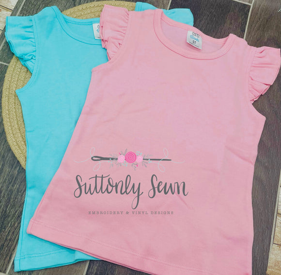 Angel Sleeve Shirts- 5T