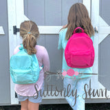 Mini Bookbags with monogram