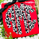 Minnie Leopard Monogram